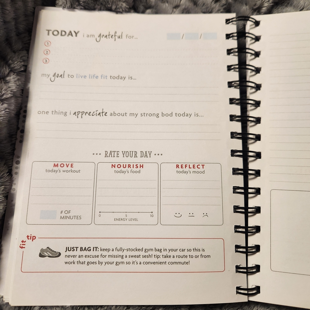 Fit Happens Fitness Journal - Picture 5 of 5
